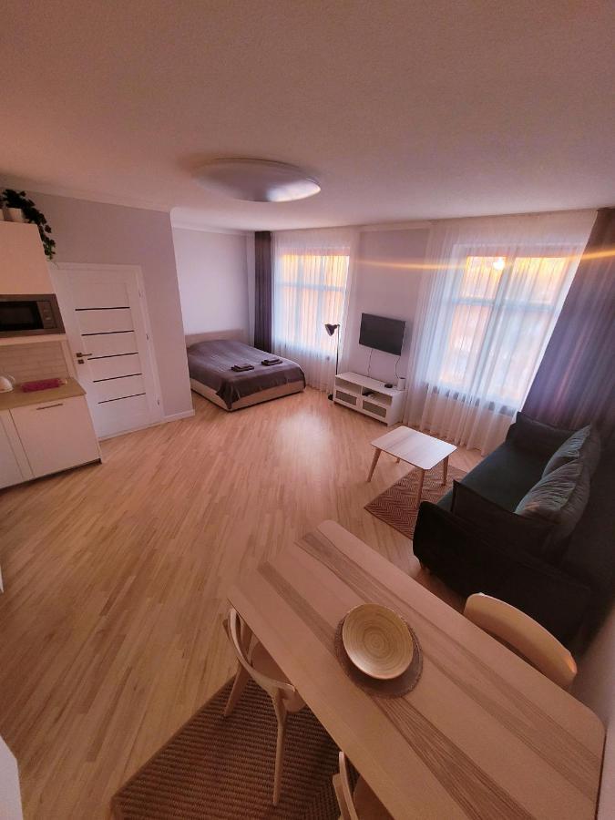 Great View Studio, Self Check In, Free Parking Klaipėda Buitenkant foto