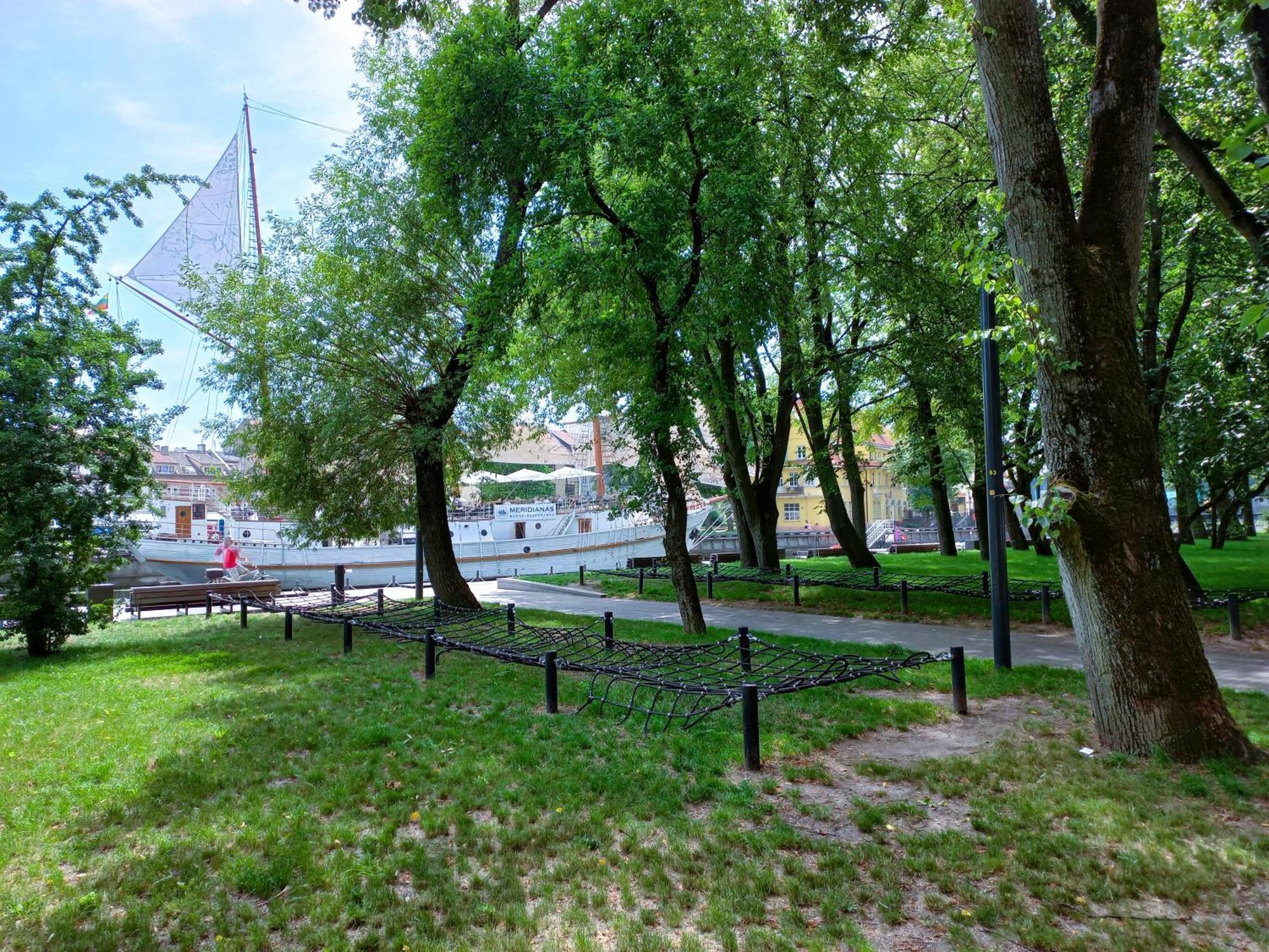 Great View Studio, Self Check In, Free Parking Klaipėda Buitenkant foto